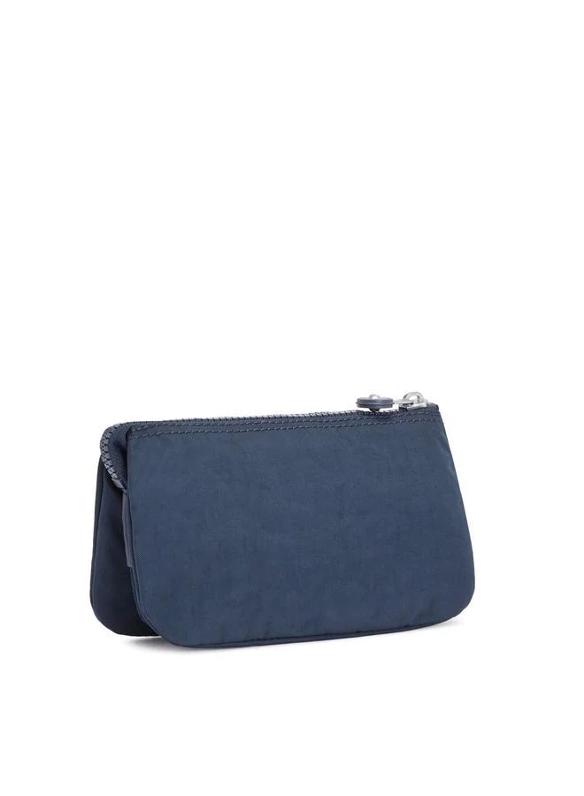 kipling creativity l blue bleu 2 large purse