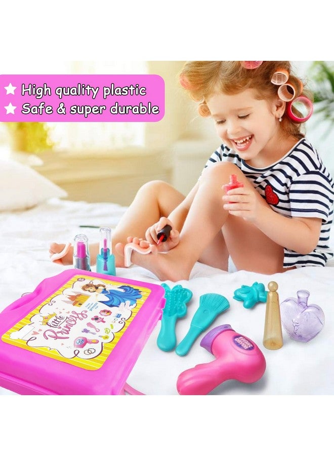 FunBlast Girls Beauty Set Toy - Makeup Kit Toy for Girls, Pretend Play Toy, Role Play Toys for Girls, Cosmetics Toys for 3+ Years Girls Kids (Multicolor) - Image 5