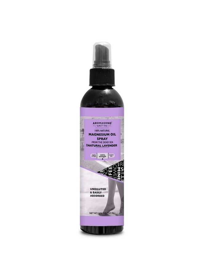 Aromasong - Extra Strength Ultra Pure Magnesium Spray With 100% Natural Lavender 8 Oz Known To Be Used For Leg Discomfort - Image 1
