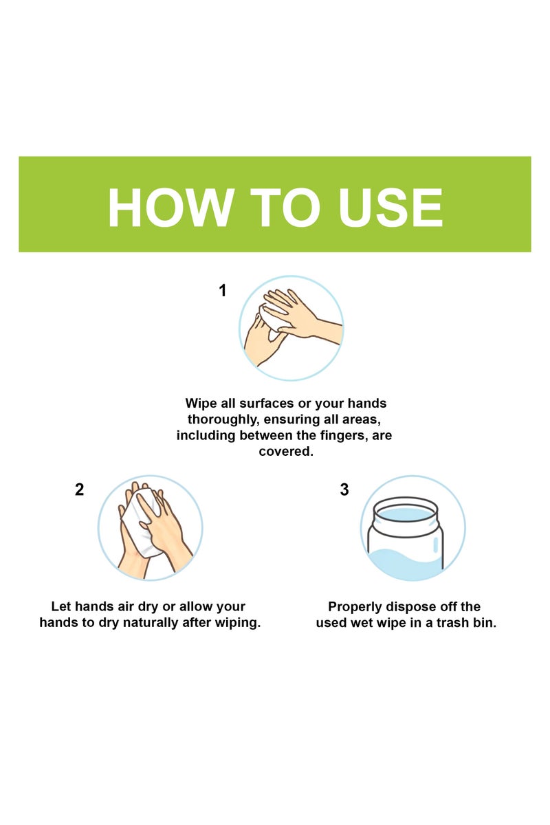 All day wipes All Day Anti-Bacterial Wipes 25 sheets - Image 3