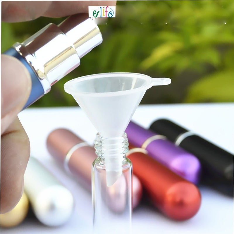 GOLF 6pcs 6ml Portable Mini Refillable Perfume Scent Aftershave Atomizer Empty Spray Bottle with 2 Funnel Filler for Travel Purse - Image 3