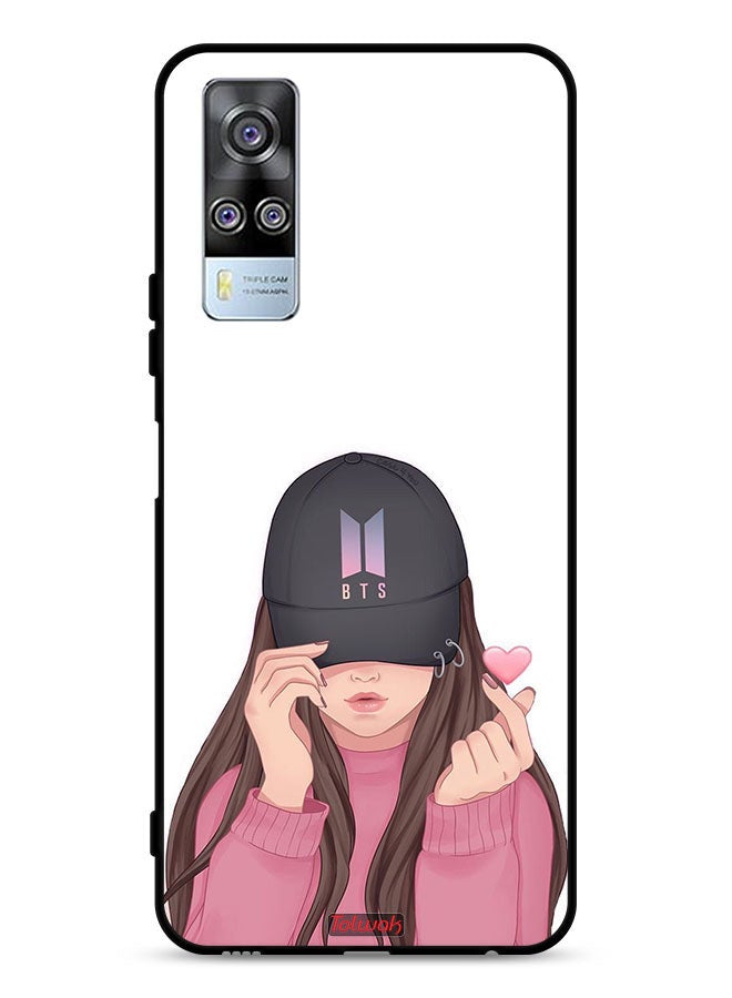Tolwak vivo Y51 2020 Protective Case Cover Girl Making Snap - Image 1