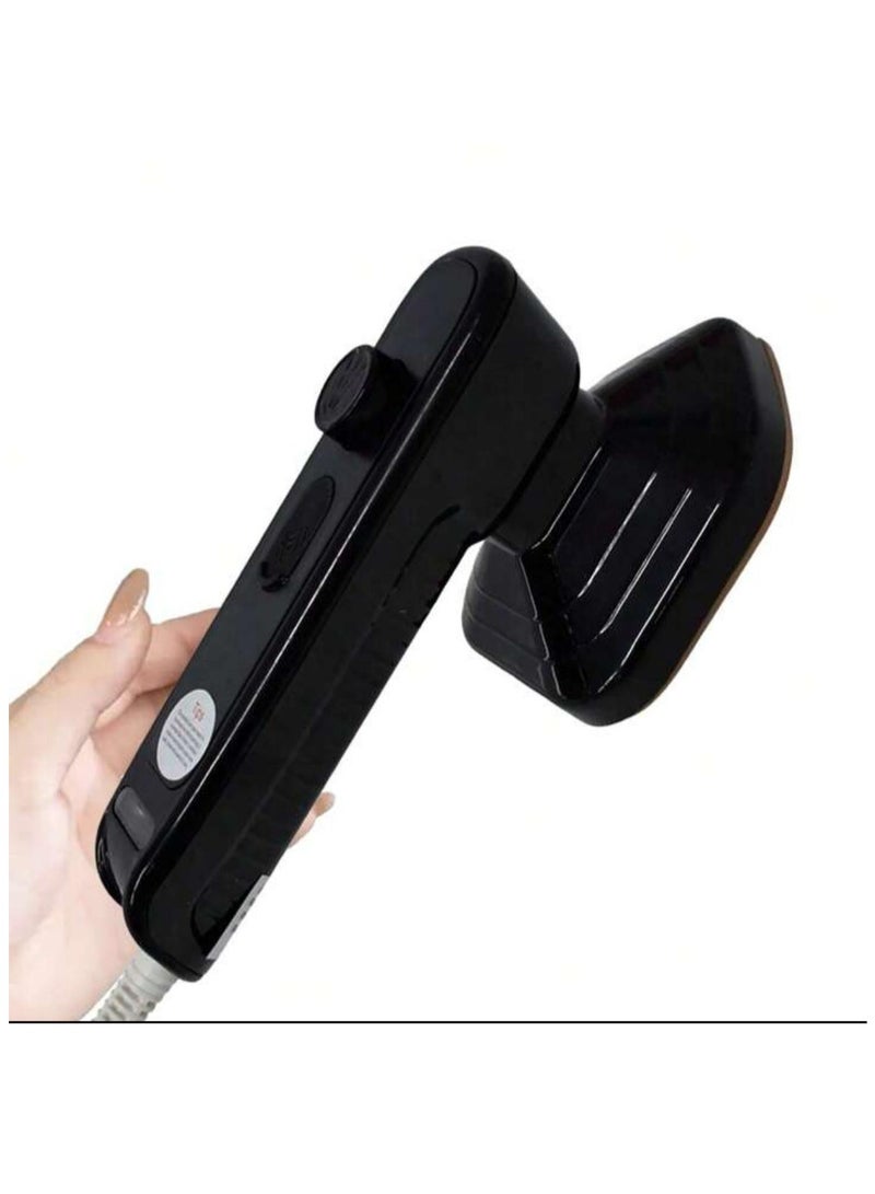 Small Portable Electric Handheld Iron: Mini Wired Rotary Handle Wet & Dry Use Ironing Machine for Travel Business Trip & Home Multicolor - Image 1