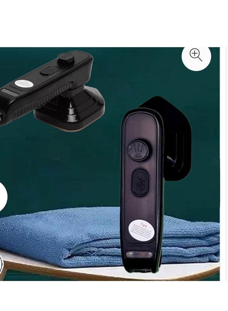 Small Portable Electric Handheld Iron: Mini Wired Rotary Handle Wet & Dry Use Ironing Machine for Travel Business Trip & Home Multicolor - Image 5