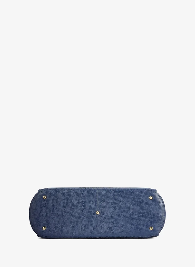 Da Milano Stardust Medium Croco Leather Tote - Stardust for Women | Best Price UAE