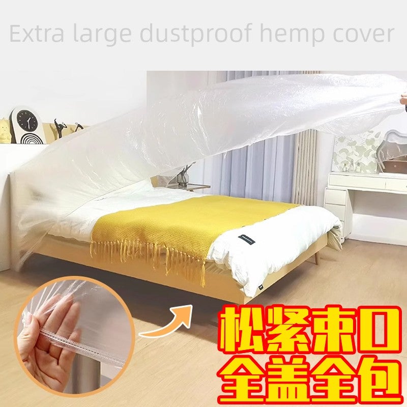 Large dust cover, bed cover, furniture, sofa, one-time elastic bundle mouth, universal full cover, waterproof decoration, dust cover - Image 2
