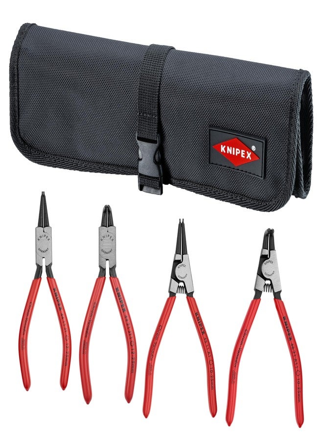 KNIPEX Tools - 4 Piece Circlip Set In Pouch Straight & 90 Degree (9K001952US) - Image 1