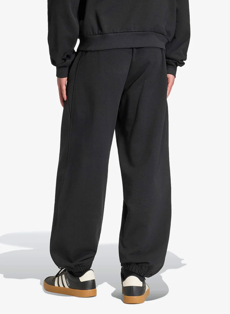 Adidas Small Logo Loose Cuffed Sweatpants