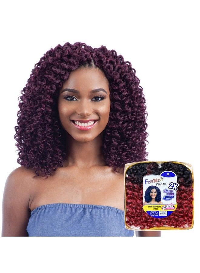 FreeTress Braids Freetress 2X Wand Curl Braid Soft Baby Curl (1B) - Image 3
