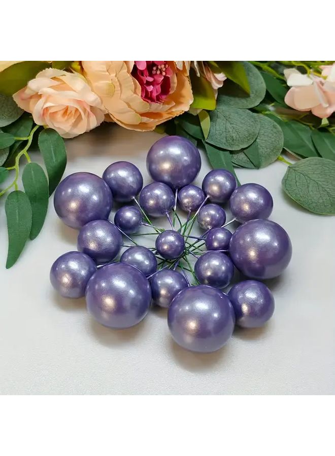 17pcs Pink Iridescent Cake Decorating Set for Birthdays Anniversaries Graduations Parties - Image 5