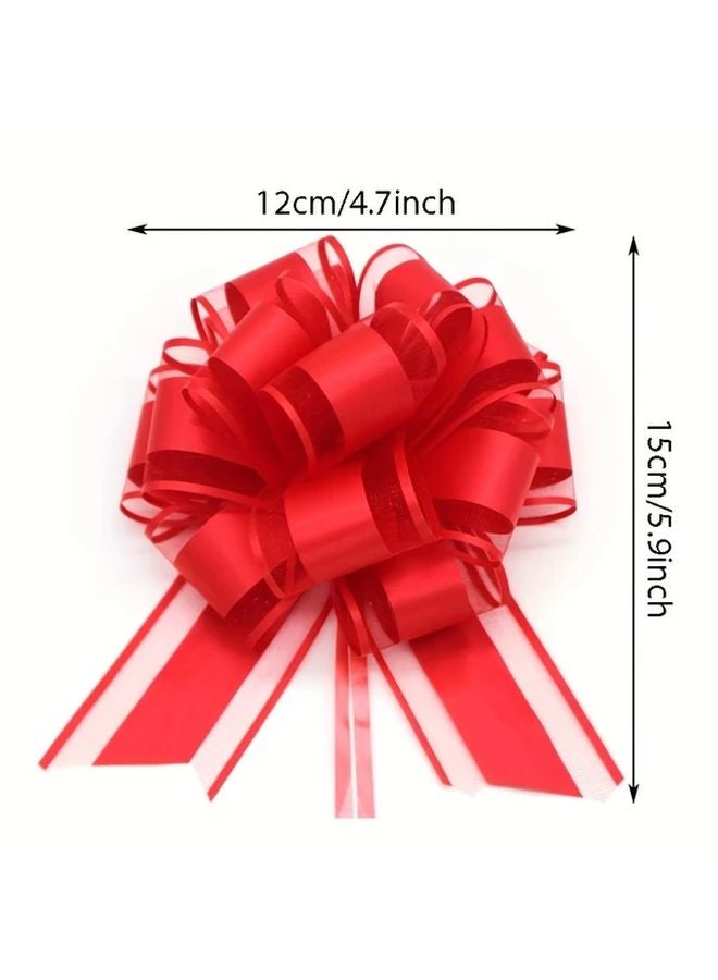 Sky Blue Pull Bows 6pcs For Gift Wrapping Christmas Wedding Birthday Valentine Decor - Image 4