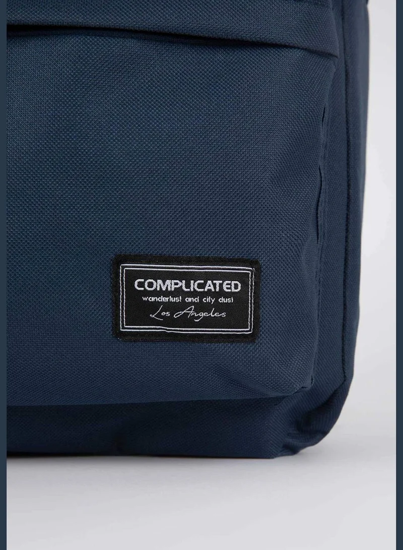 DeFacto Label Print Big Backpack