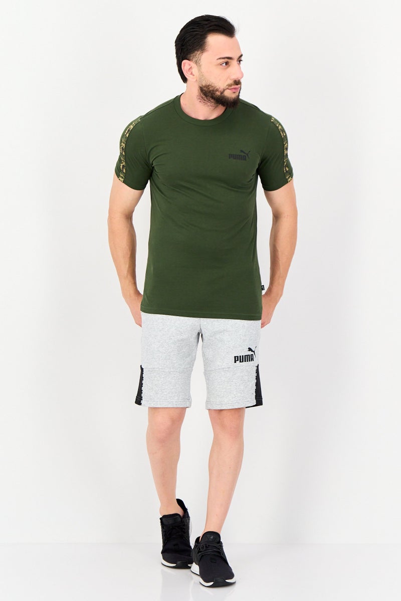 PUMA Men Sportswear Fit Short Sleeve Outdoor T-shirt, Dark Green - Image 4