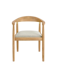 Malazhouse Ceramic and Oak Dining Table and 6 Oak Curved Dining Chairs – MZDRS012  - Image 5