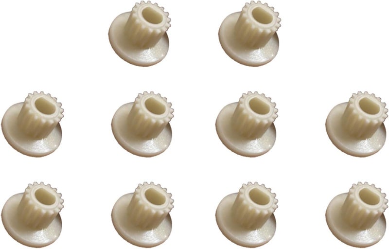 10 Pieces Long Lasting Transmission Gear 15 Teeth Belt Pulley Bread Machine Drive Gear Set Suitable for Bread Machine Belt Drive Pulley - Image 3