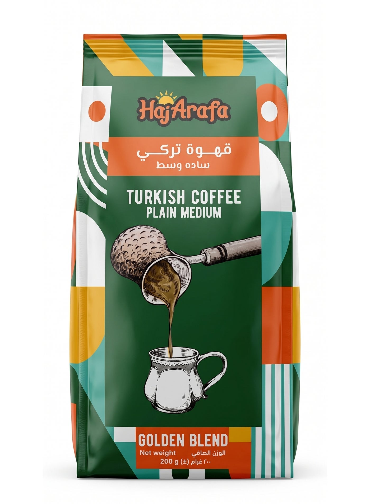 سعر ومواصفات حاج عرفة قهوة وسط سادة 200 جرام (ZA81F2B0DD4CB219258D1Z) على Noon EG