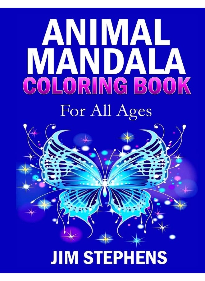 Animal Mandala Coloring Book: For All Ages  - Image 1
