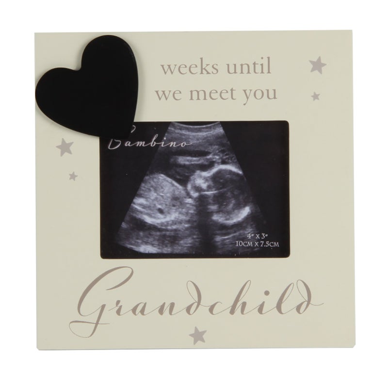Oaktree Gifts Baby Countdown Scan Photo Frame 4 x 3 - Image 2