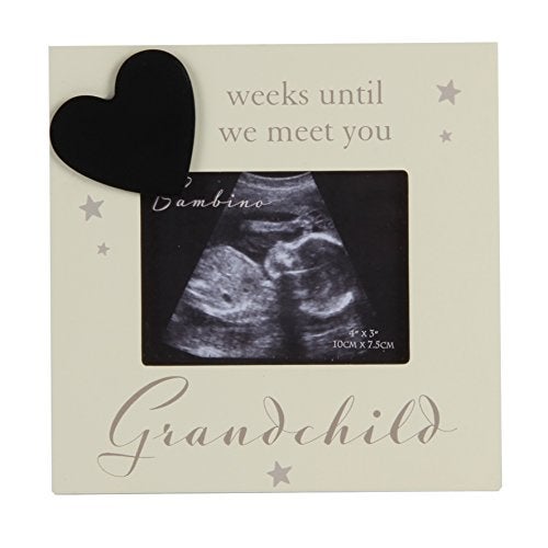Oaktree Gifts Baby Countdown Scan Photo Frame 4 x 3 - Image 1