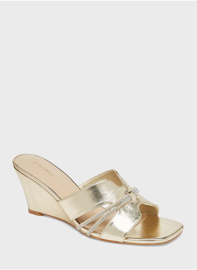 shoexpress - Multi Strap Wedge Sandals - Image 1