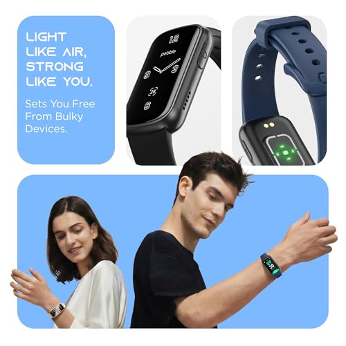 Pebble Newly Launched Dash Premium Fitness Band | Activity Tracking | Sports Modes | Health Tracking | Sleek Display | Lightweight - Ivory - Image 5