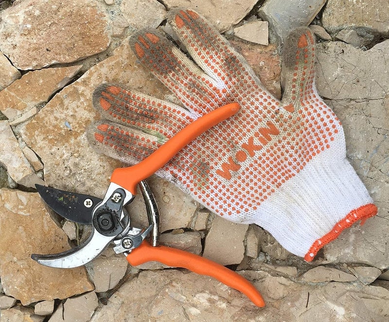 Wokin Bypass Pattern Pruning Shear (8, Orange Black) - Image 2