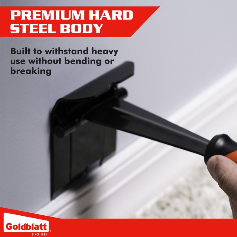 Goldblatt Trim Puller, 4-Inch Tile Removal Multi-Tool for Commercial Work & Home Improvement, Baseboard, Molding, Siding and Floor Removal, Remodeling - Image 4