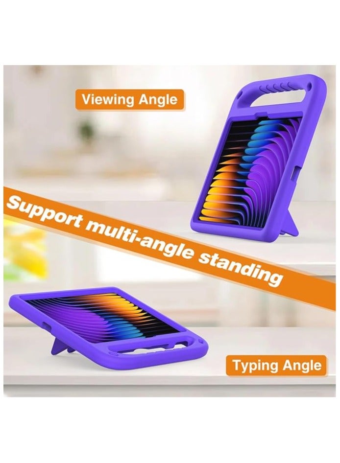 Heavy Duty Kids Case Compatible with Xiaomi Pad 7/Pad 7 Pro 11.2 inch 2024, Light Weight Shock Proof Handle Stand Kids Friendly Protective Cover Case - Image 2