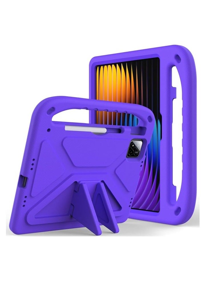 Heavy Duty Kids Case Compatible with Xiaomi Pad 7/Pad 7 Pro 11.2 inch 2024, Light Weight Shock Proof Handle Stand Kids Friendly Protective Cover Case - Image 1