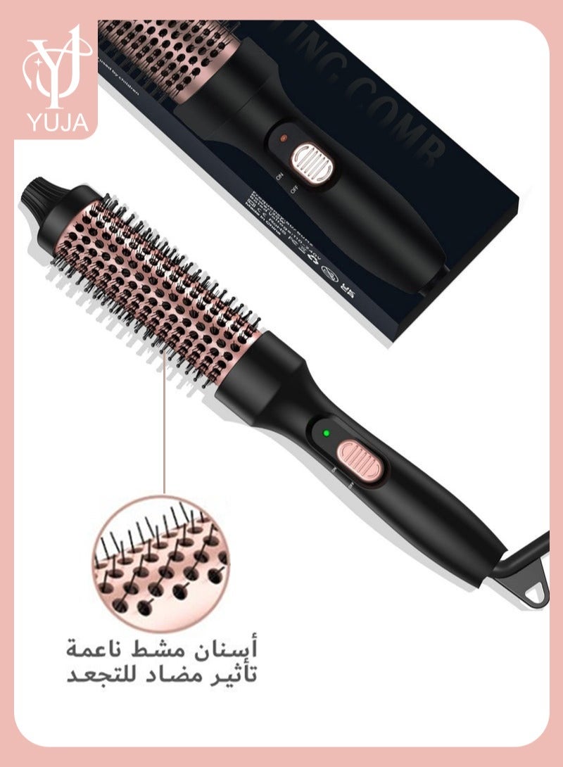 YUJA Thermal Brush, 32Mm Heated Curling Brush For Perfect Straight Hair And Voluminous Curls - Image 1