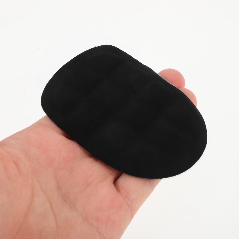 Soft Adhesive Black Gel Heel Cushions For Women Anti Slip Blister Prevention Shock Absorption - Image 5