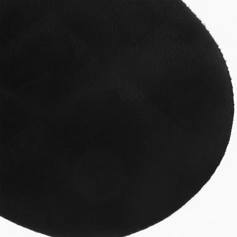 Soft Adhesive Black Gel Heel Cushions For Women Anti Slip Blister Prevention Shock Absorption - Image 4