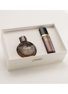غناتي مجموعة عطر ليدي 100 مل + لوشن 50 مل  - Image 1