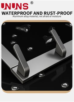 UNUNS Over The Door Hooks,6 Hook Door Hanger Rack,Decorative Organizer Hooks For Clothes,Coat,Hat,belt,Towels  - Image 5