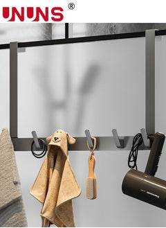 UNUNS Over The Door Hooks,6 Hook Door Hanger Rack,Decorative Organizer Hooks For Clothes,Coat,Hat,belt,Towels  - Image 2