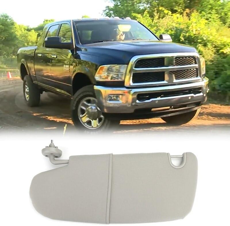 QASULER Car Left Sun Visor Replacement for RAM 1500 2500 3500 - Image 5
