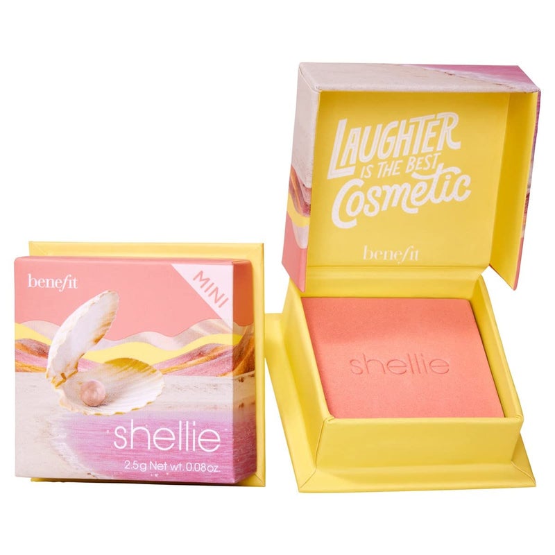 Benefit Cosmetics WANDERful World SilkySoft Powder Blush Shellie