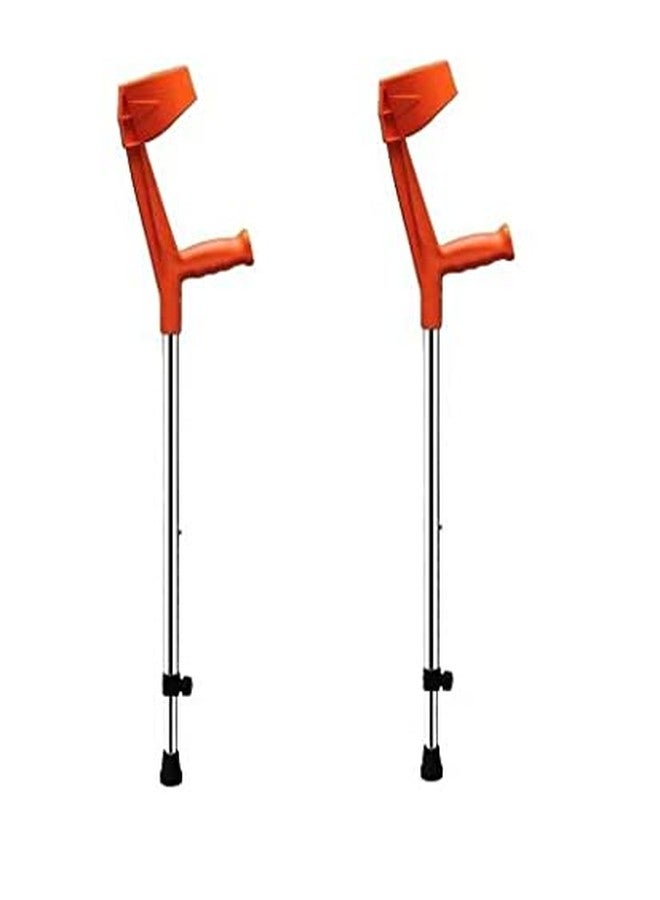 عكازات الكوع والساعد من موبا (زوج برتقالي) - Image 1