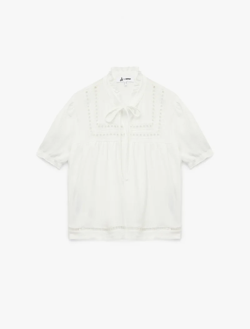 KOTON Short-Sleeved Blouse