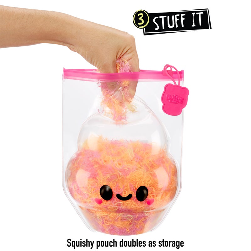 Fluffie Stuffiez Ice Cream Small Collectible Feature Plush - Surprise Reveal Unboxing with Huggable ASMR Fidget DIY Fur Pulling, Ultra Soft Fluff - Image 4