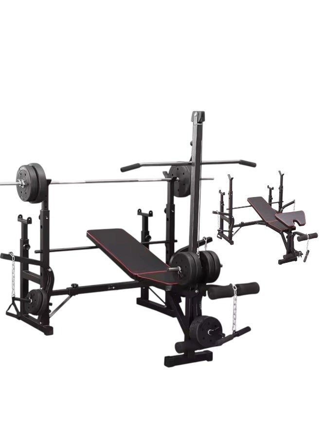 SportQ️ Home Gym Machine for Multi-Use Workout - Adjustable Bench for Chest and Pull Ups, Arms, Legs and Back, for Home Gym All in Your Home 350kg - Image 1