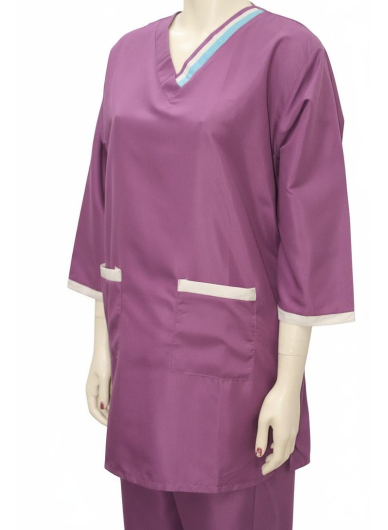 4 Housemaid Uniform Maid Nanny Scrub Suit - Image 3