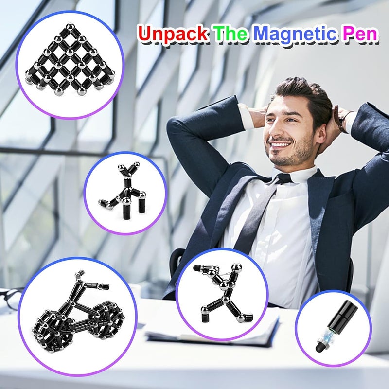 YYMHMF Gifts for Men Fidget Pen - Christmas Stocking Stuffers for Teen Ages 15+, White Elephant Gifts for Adults, Anniversary Birthday Gift for Him, Cool Gadget for Men Best for Stress Relief and Kill Time - Image 4
