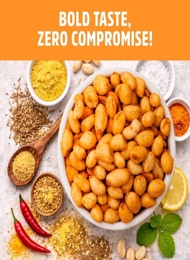 Taali Roasted Peanuts | Try All Flavors | Crunchy Healthy Snacks | No Trans Fat, Gluten free, Roasted Not Fried (Pack of 4 x 140/150 gms)(weight may vary) - Image 3
