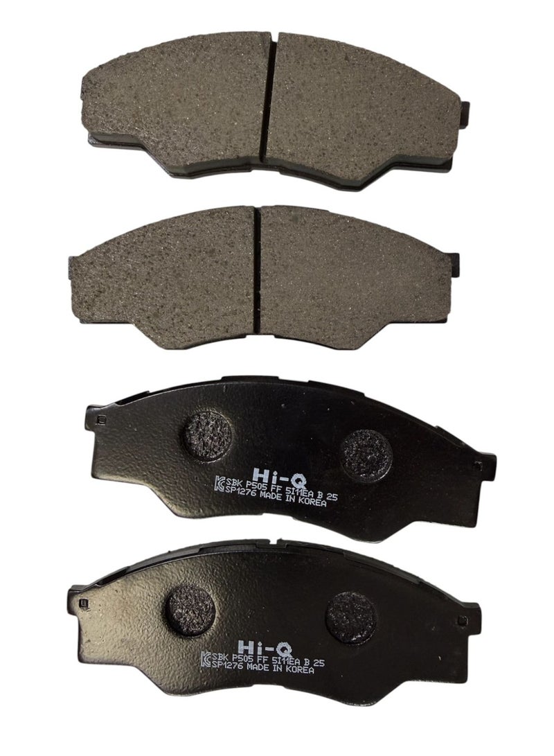 بطانات فرامل أمامية HI-Q SP1276 لسيارات تويوتا برادو (2001-فما فوق)، فورتشنر، هايلوكس فيجو (2005-2009) - Image 1