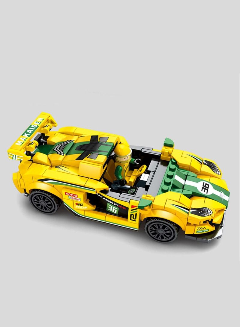 335 Pieces Of Children's Toy Building Block Car,Sports Car Speed Champion, Building Blocks Set, Gift Toy for Boys & Girls 6+ Years Old, Kids Learning and Education - Image 3