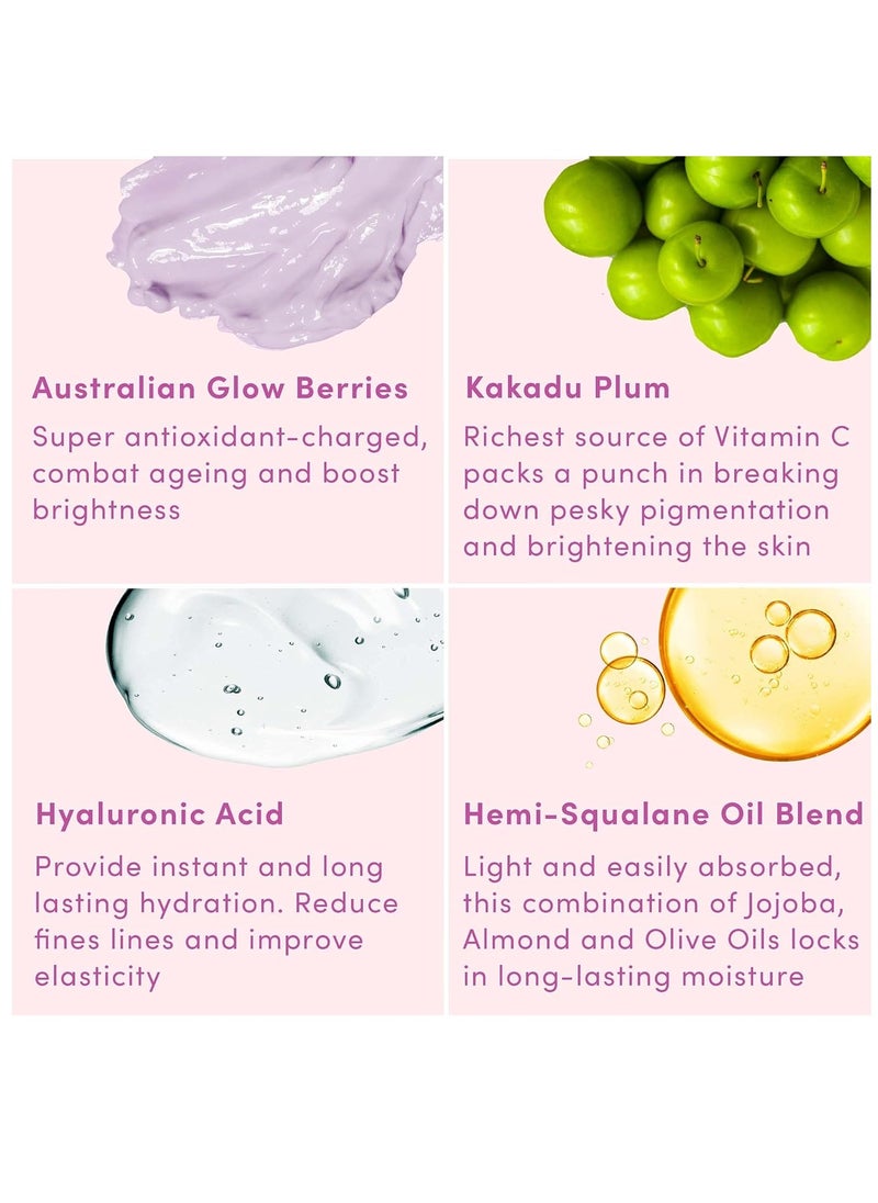 Sand & Sky Australian Glow Berries Dreamy Glow Drops Bi Phase Hyaluronic Acid Face Serum with Vitamin C  - Image 4