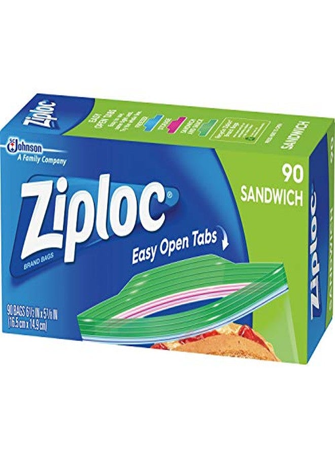 SC Johnson Ziploc Sandwich Bags (90-Count, 12-Pack) - Image 4