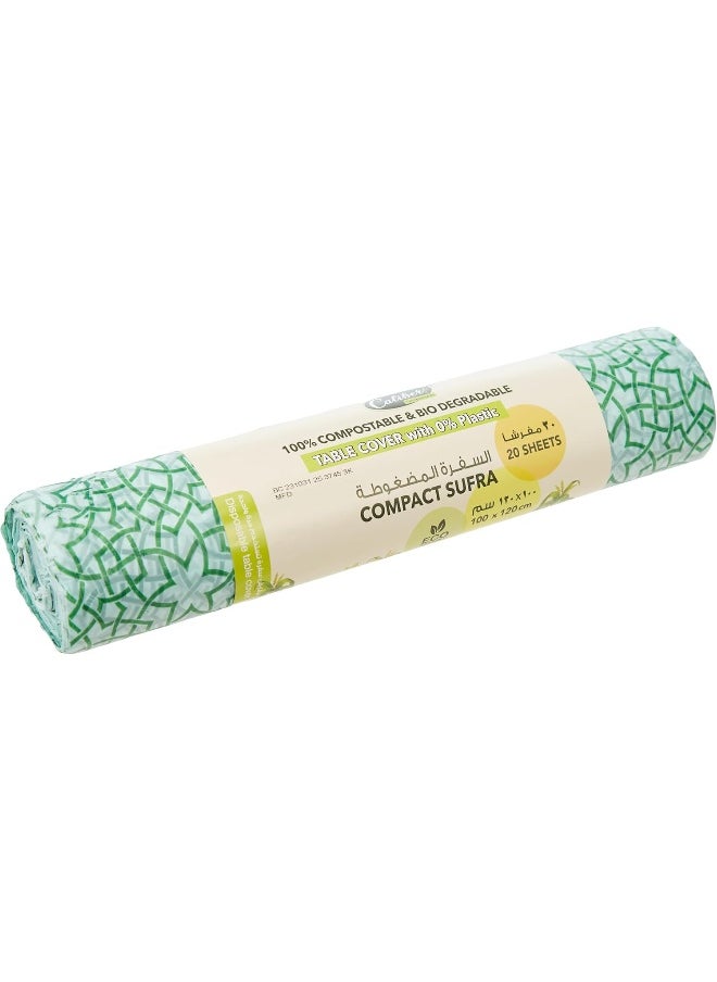 Enviro Guard Caliber Compostable Compact Sufra Printed  - Image 3