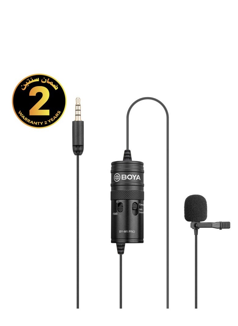 BOYA BY-M1 Pro Omnidirectional Lavalier Microphone  - Image 1